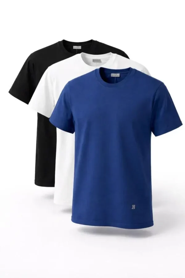 5 Men's Cotton T-Shirt Premium Fit